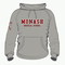 Grey/Maroon Hoodie